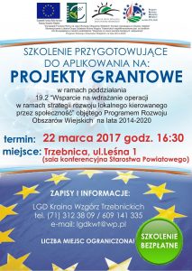 szkolenie granty trzebnica