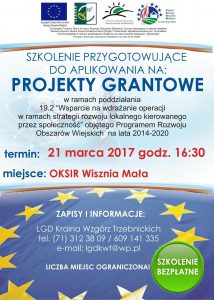szkolenie granty wisznia